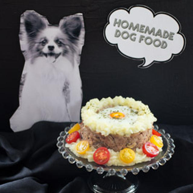 豚とレバーのミートケーキ 手作り犬ごはんレシピ レシピブログ