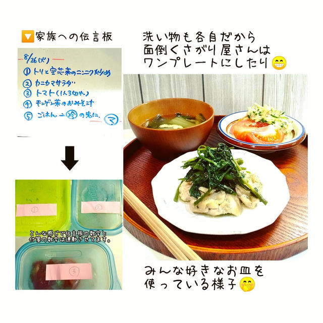 ***#作り置きおかずからのバンゴ**水曜日、お疲れ様でした*今日も残業で...