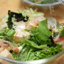 【レシピ】毎日サラダボウル１杯のサラダのススメ。今日は、大根と水菜と豆腐海苔サラダ