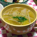 白菜とえのきの中華スープとアロマ加湿器 by masaさん