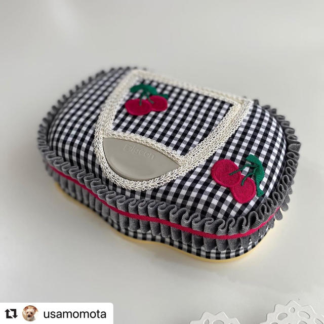 出産祝いはやはりこちらでしょう〜♡usamomota先生のなんとも可愛いおしりふきケー...