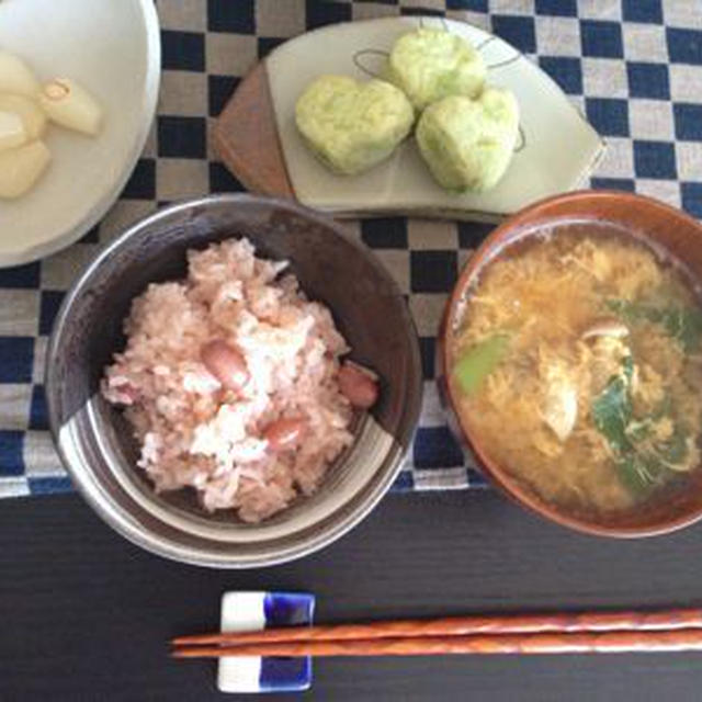 お祝いはおせきはん。