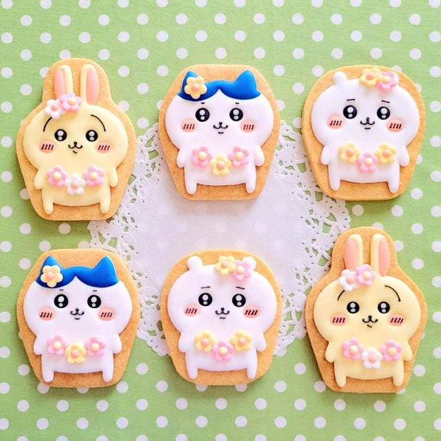 アイシングクッキー♡ちいかわ♥️