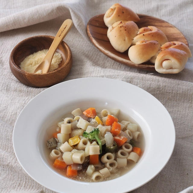 ディターリリーシとコロコロ野菜のスープ