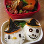 10月18日のお弁当はキティのハロウィンバージョン