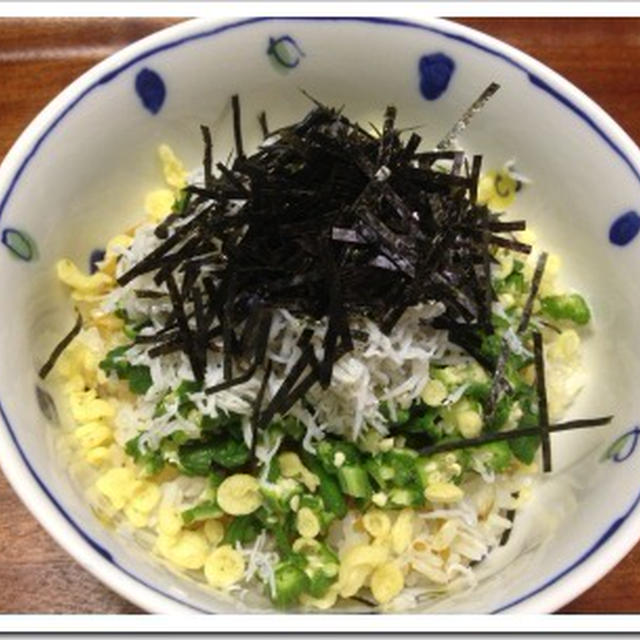 生姜の佃煮で簡単丼