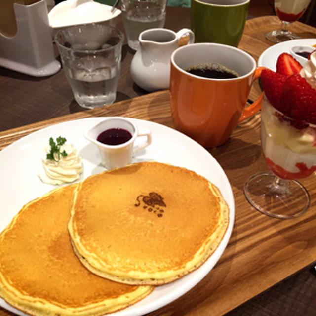 キャンベルアーリーのパンケーキ