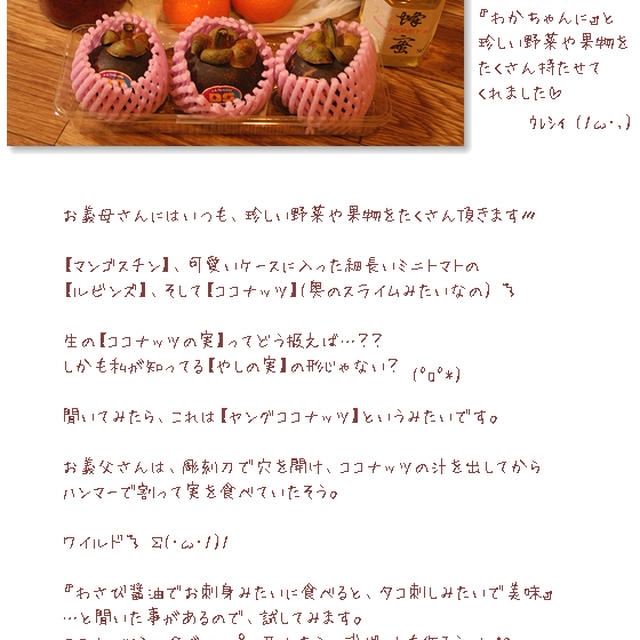 ■スライム？？みたいな【ココナッツの実】■