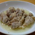 レンジでチンの鶏の酒蒸