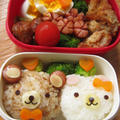9月３日のお弁当「くまちゃん」