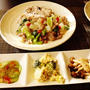 まんおじして小松菜と大根のあんかけ薬膳雑穀ごはんよ♪