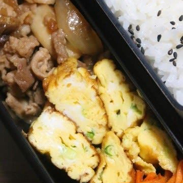 7月22日　　豚肉の甘辛炒め弁当