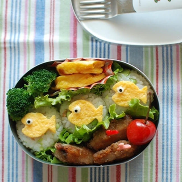 お魚すいすい～♪弁当