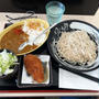朝セットのカレーに白身フライを追加で啜る （番外編）〜ゆで太郎〜