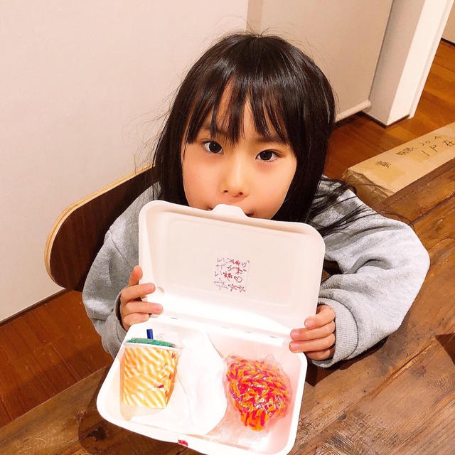 杏ちゃんお弁当を作りました〜！！