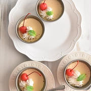 材料３個で♪塩キャラメルプリン
