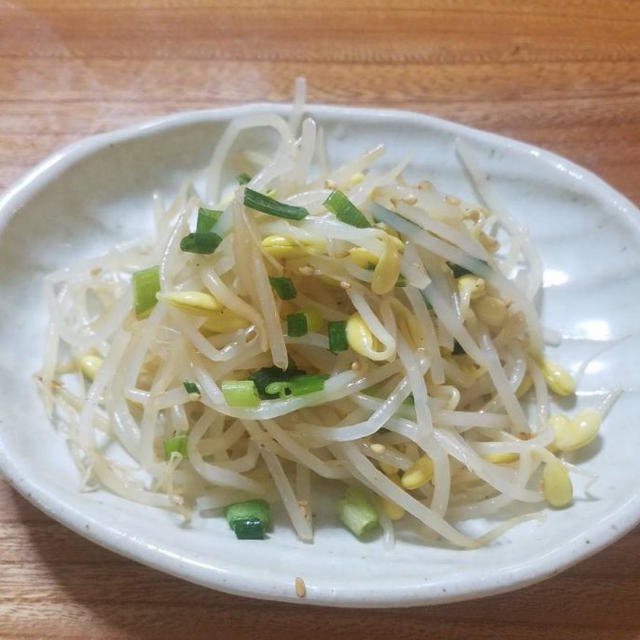 豆もやしナムルの作り方　－－　콩나물 作り方