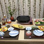 野菜の肉巻き焼き＆マコモタケ料理