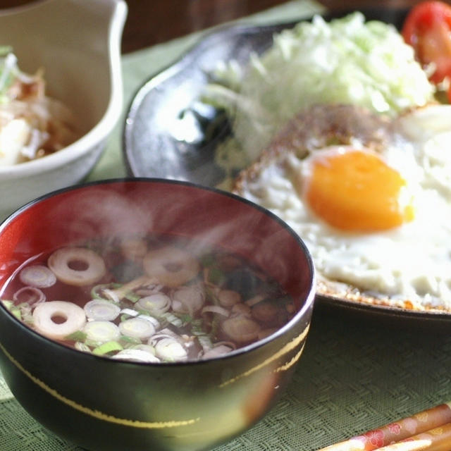 《簡単な朝ご飯》