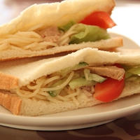 今日の早ゆでパスタ「サラス パパン」