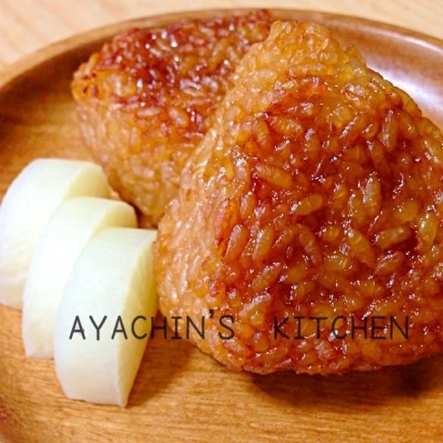 話題入り！香ばし焼きおにぎり♪