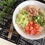 めんつゆ&マヨネーズ&すりごまで 極上冷やしうどん