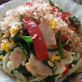 カラフル塩焼きうどん