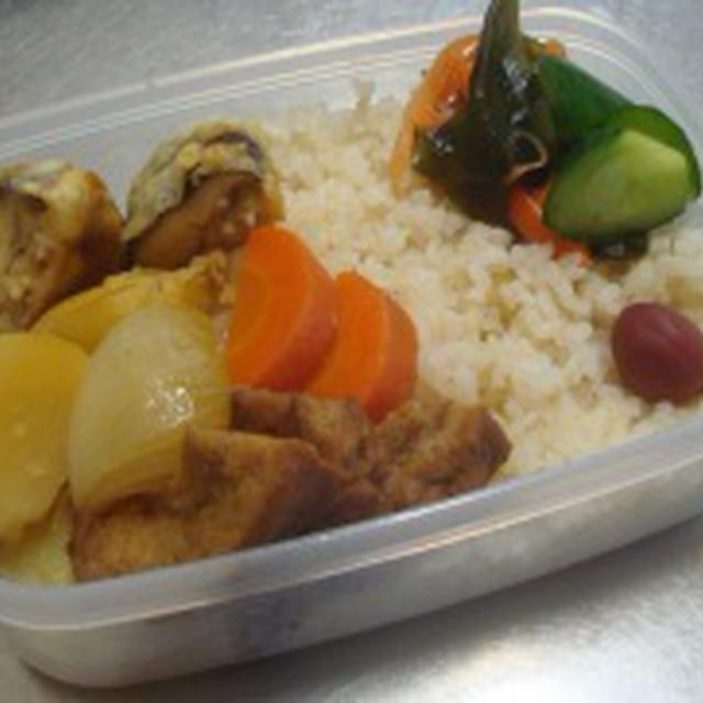 お弁当 ヒエのおかず