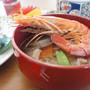 2品のレシピ！海老のうま煮と海老だしお雑煮