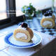 ブルーベリーのロールケーキ【レシピ】