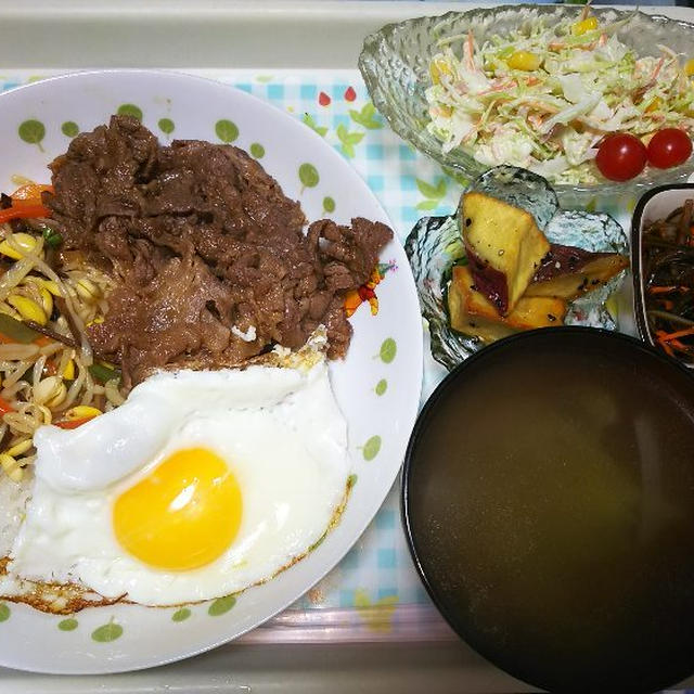 ビビンバっぽく☆(・。・)