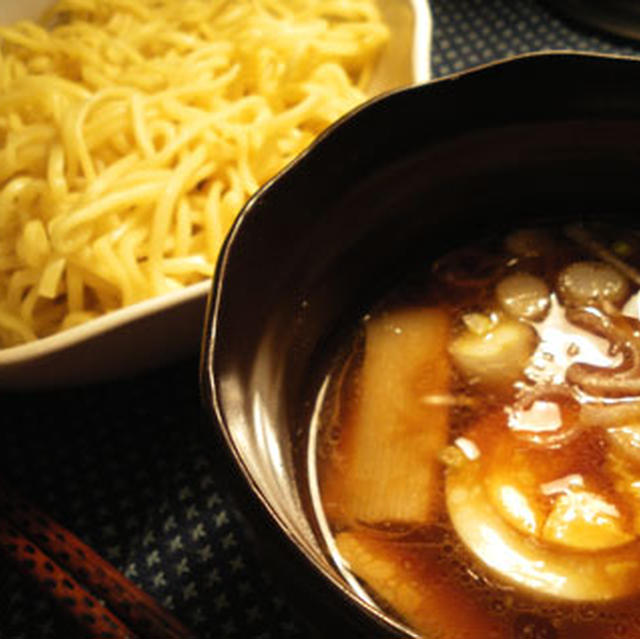 アジの干物風魚介スープつけ麺