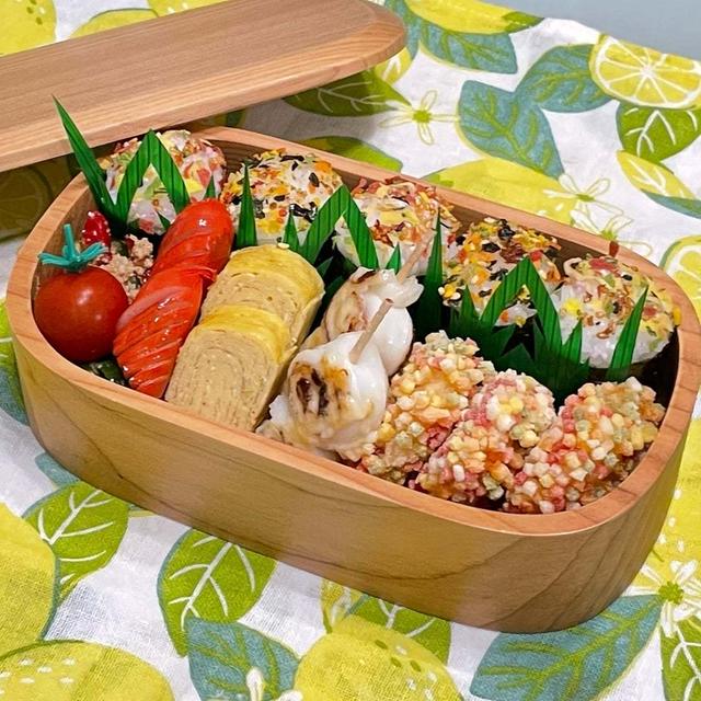 【お弁当】頑張らなくてもいいんだよ。少しずつ1歩ずつ前に進めば…｡