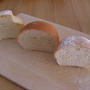 国産小麦で作った丸パンを食べ比べ。