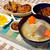 cafe風定食で夜ご飯と舐め舐め♪