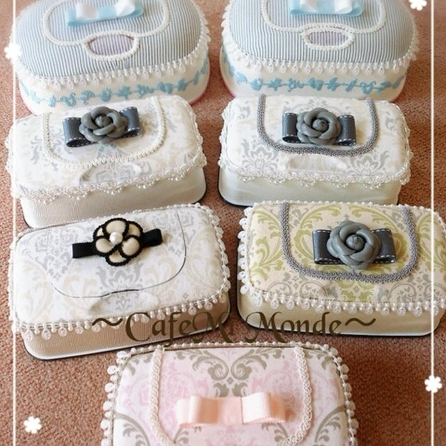 オーダーのおしりふき＆ウェットティッシュケース ♡ カフェミナージュ