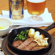 《レシピ》すき焼き風ステーキ　