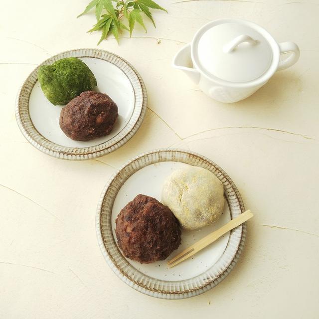 ホームベーカリーでついたお餅で「黒豆おはぎ」など