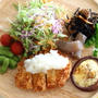 冷凍ストックのしいたけを使って、簡単ランチ。