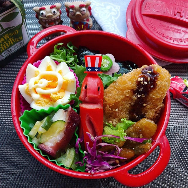スライドと言えばカッコ良いけどな...弁当。