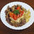 さっぱり味わえるトマトと舞茸の染みうま 肉豆腐
