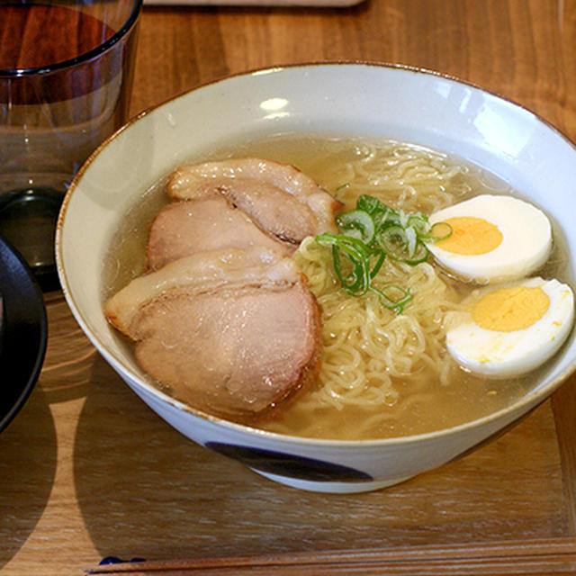 週末ラーメン定食（菊水の北海道ラーメン）