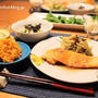～まごわやさしい～　『鮭のソテー』の献立。