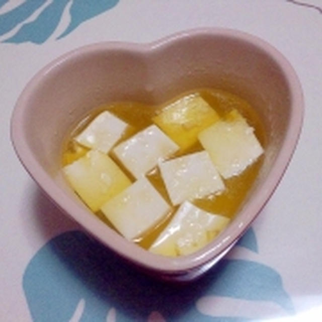 豆腐のアヒージョ