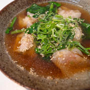 ワンタンスープとチャーハン