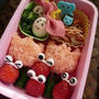 材料3つで簡単★チューリップのデコ弁当♪