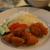 サーモンフライ定食