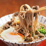 肉蕎麦、牛皿のリメイクレシピ