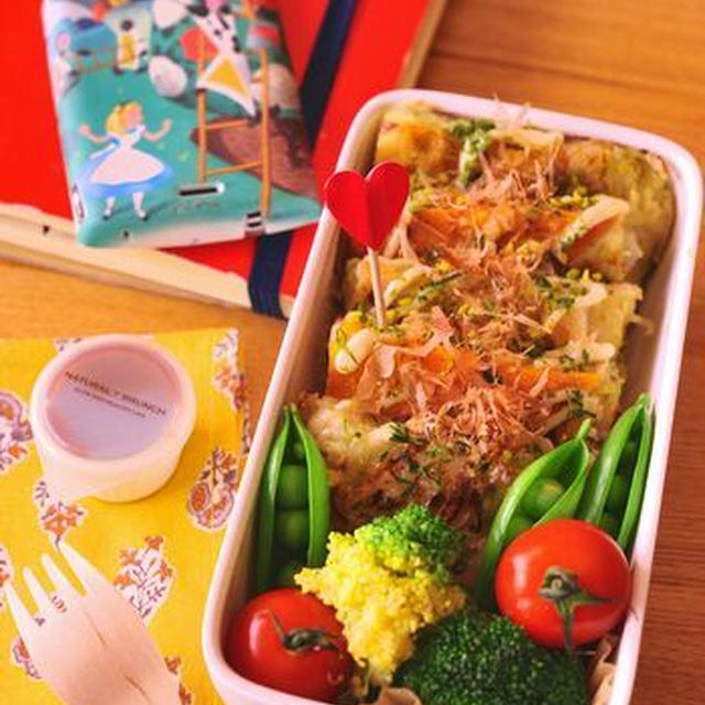 ママ弁「お好み焼きのお弁当」