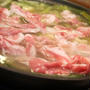 豚肉レタス鍋　＆　キムチ餃子鍋